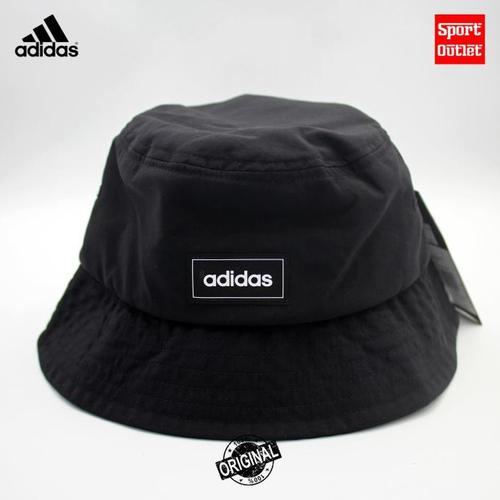 Jual Bucket Hat Adidas - Black \u0026 Red 