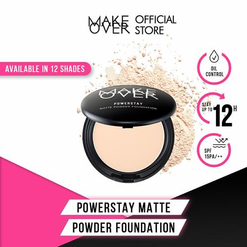 Jual MAKE OVER Powerstay Matte Powder Foundation Two Way Cake Make