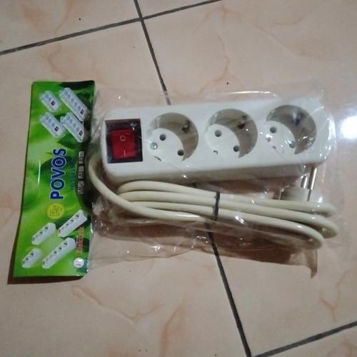 Jual COLOKAN LISTRIK 3 LUBANG, 1.5M - Kab. Tangerang - SUMBER LOGAM ...