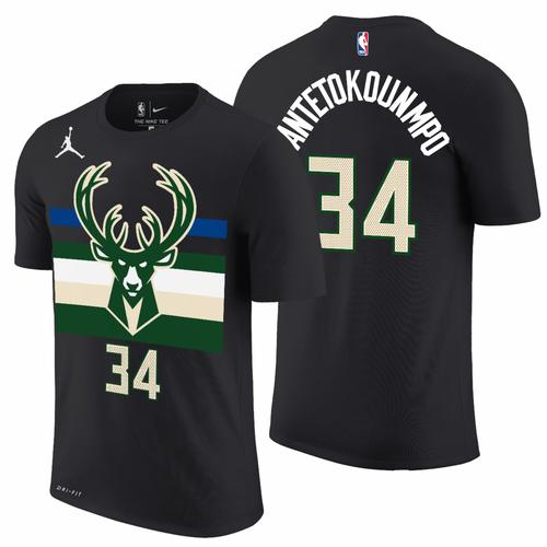 Jual T shirt Kaos Baju Milwaukee Bucks 