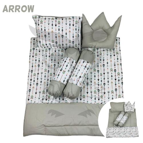 Jual Bedding Set Bayi Gylfie Bedcover Bantal Guling Arrow Kota Cimahi Tokopedia Bedcover Bantal Guling Bayi Set, Arrow Bedding King