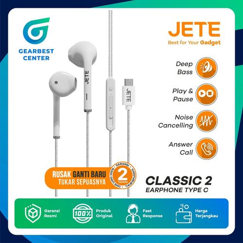 Promo Headset Earphone USB Type-C JETE 