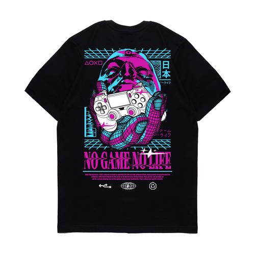Foto Produk Kaos Pria Kizaru T-Shirt Gamer Series: NO GAME NO LIFE - S dari KIZARU WORLD