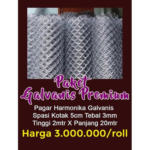 Gambar Kawat Harmonika Galvanis 3mmx2mx20m dari Toko Bintang Anugrah Kota Pekanbaru Tokopedia
