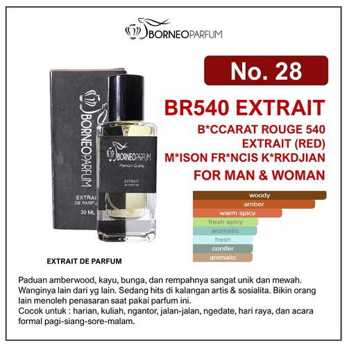 Gambar BORNEO PARFUM No. 28 BR540 EXTRAIT - Parfum Pria - 30ml dari Borneo Parfum Kota Balikpapan Tokopedia