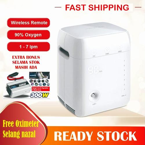 Foto Produk Mesin Oksigen Yuwell YU100, oxygen concentrator rumah praktis dari Ramai Selalu