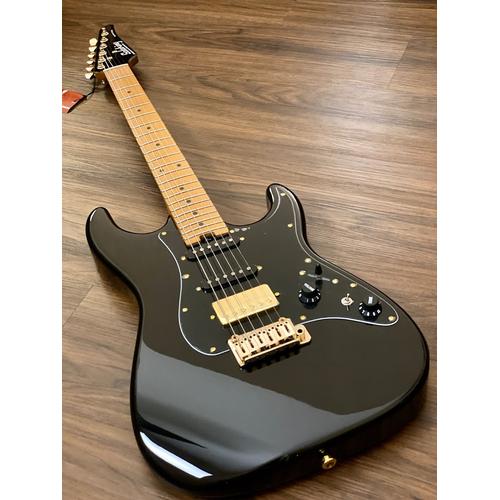 black one guitar