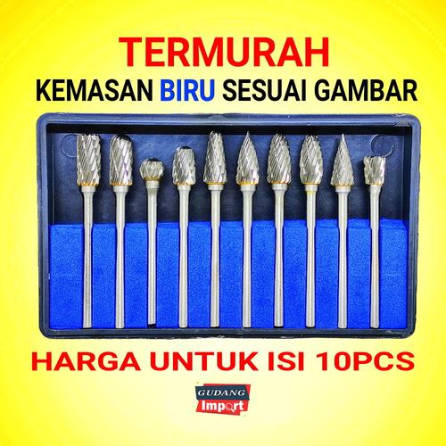 Gambar MATA BOR TUNER CUNER CUNE ALAT PORTING FOREDOM SET ISI 10 3X5 dari GUDANGIMPORT99 Kab. Tangerang Tokopedia