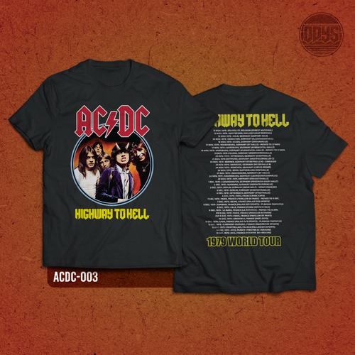 Jual KAOS ACDC-03| HIGHWAY TO HELL 