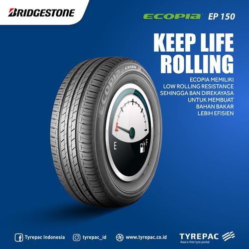 Gambar Ban Mobil Agya Bridgestone Ecopia EP 150 175/65 R14 dari Tyrepac_id Jakarta Barat Tokopedia