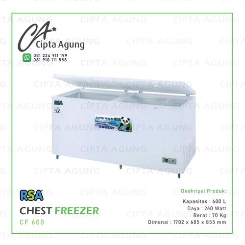 Jual CHEST FREEZER BOX 600 L RSA CF-600 CF600 CF 600 [BDG] - CF-600H ...
