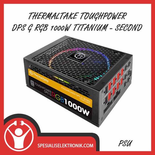 Gambar Thermaltake Toughpower DPS G RGB 1000W Titanium - Second dari spesialis elektronik Jakarta Selatan Tokopedia
