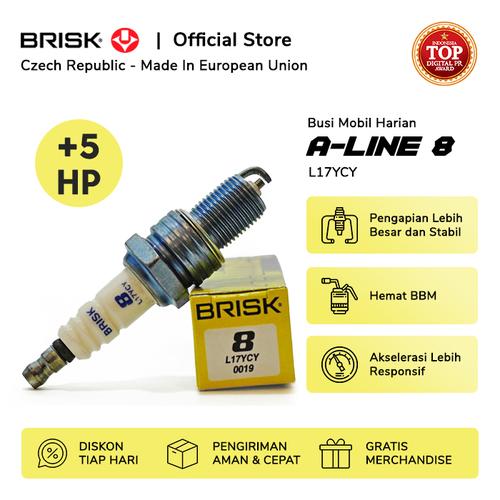 Gambar Busi Mobil BRISK A-line 8 dari PT Brisk Busi Indonesia Jakarta Utara Tokopedia