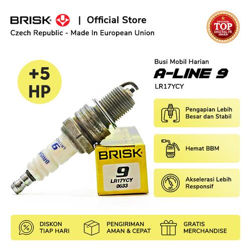 Gambar Busi Mobil BRISK A-Line 9 dari PT Brisk Busi Indonesia Jakarta Utara Tokopedia