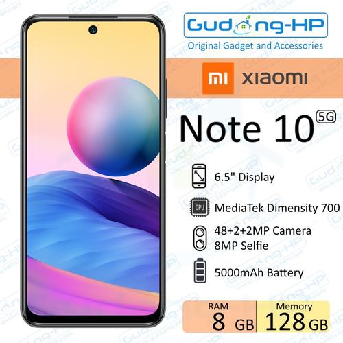 Gambar Xiaomi Redmi Note 10 5G 8/128 GB Garansi Resmi - Hijau dari Gudang-HP Jakarta Pusat Tokopedia