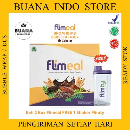 Gambar Flimeal 2 box | Meal Replacement Diet Sereal Pelangsing by Flimty dari Buana Indo Store Kota Medan Tokopedia