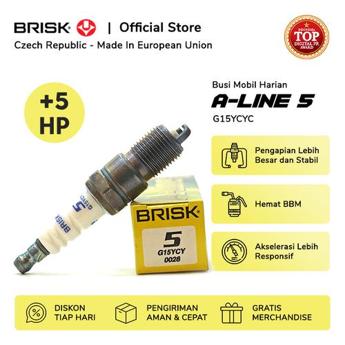 Gambar Busi Mobil BRISK A-line 5 dari PT Brisk Busi Indonesia Jakarta Utara Tokopedia