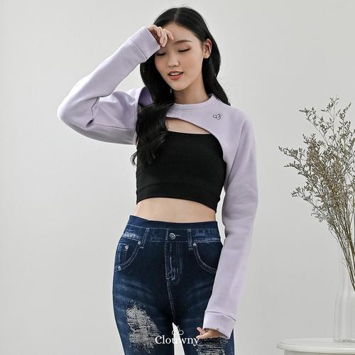 american apparel cropped baseball tee
