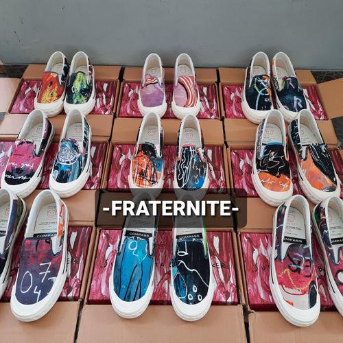 Jual COMPASS RETROGRADE SLIP ON JASON RANTI (JEJEBOY) ARTWORK NO 1-6 ...