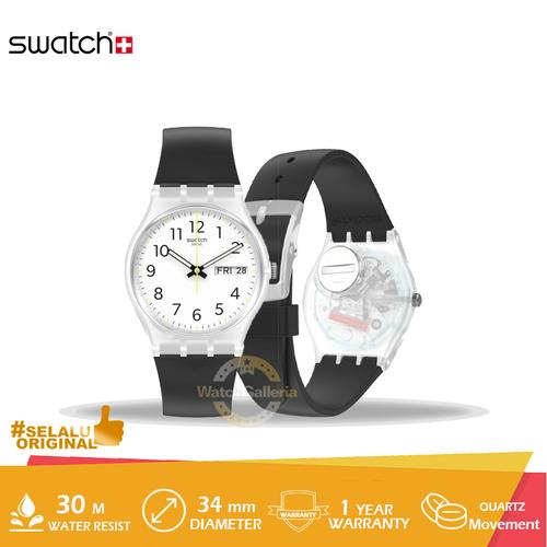 Foto Produk Jam Tangan Swatch RINSE REPEAT BLACK GE726 Original Murah dari GrosirGshock