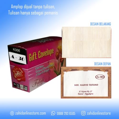 Foto Produk Amplop A-30 dari ZahidOnlineStore