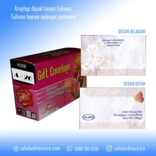 Foto Produk Amplop A-26 dari ZahidOnlineStore