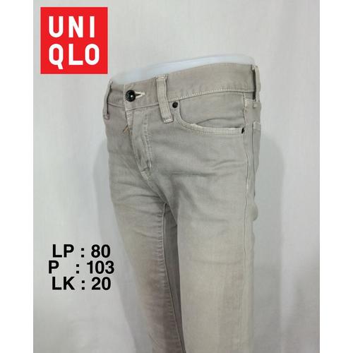 PRELOVED UNIQLO UJ JEANS LONG PANTS MEN 