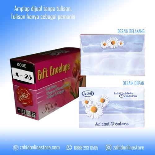 Foto Produk Amplop A-25 dari ZahidOnlineStore