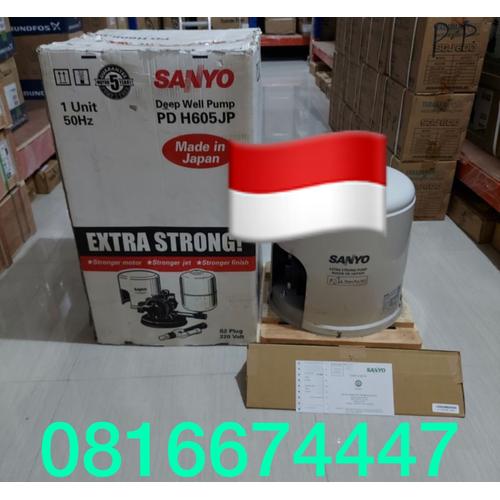 Foto Produk Pompa Sanyo Pdh 605 jp asli japan Pompa Air Sumur Dalam (Jetpump) dari Pompa Air