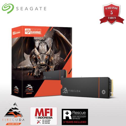 Gambar Seagate FireCuda 530 Heatsink SSD 1TB M.2 2280 NVMe Gen 4 dari Seagate Official Store Jakarta Pusat Tokopedia