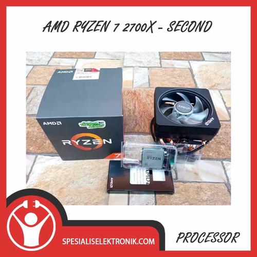 Gambar Processor AMD Ryzen 7 2700x - Second dari spesialis elektronik undefined Tokopedia