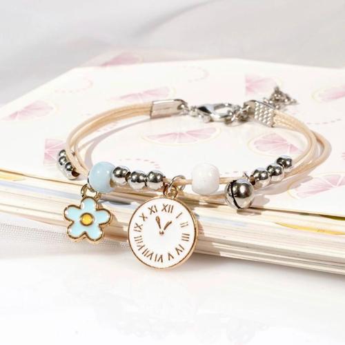 Gambar Gelang Wanita Bangle Model Korea Terbaru Bracelet Tsania Karakter Lucu - Clock dari mel_fashionna Jakarta Timur Tokopedia