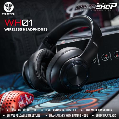 Jual FANTECH WH01 WIRELESS BLUETOOTH 