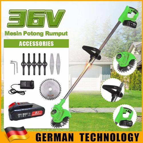 Jual Mesin Potong Rumput Electric Lawn Mower Cordless Grass Cutter Green Jakarta Barat Lestary Store Tokopedia