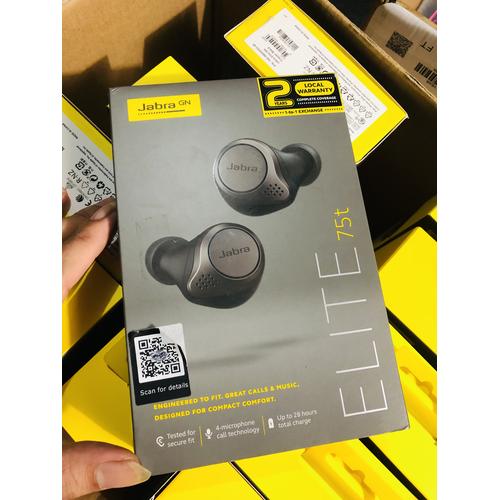 Jual Jabra Elite 75t Wireless Charging 