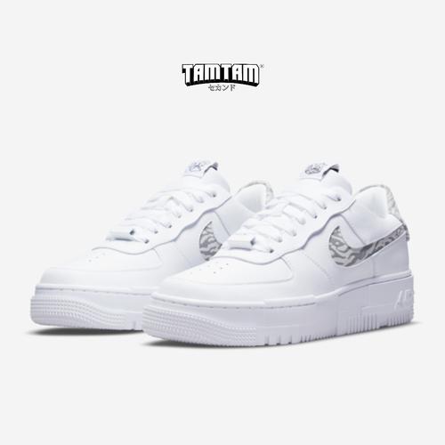NIKE AIR FORCE 1 PIXEL PARTICLE WHITE 