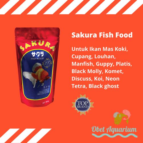 Jual Sakura Fish Food Makanan Ikan Mas Koki Jakarta Selatan Obet