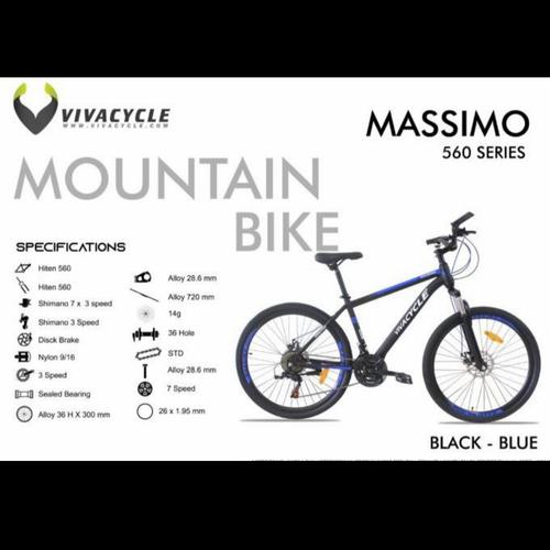 Jual Sepeda MTB viva cycle massimo 560 