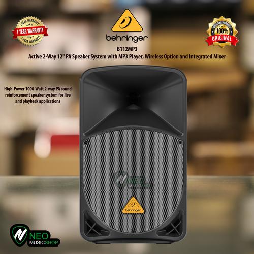 Jual Behringer B112MP3 Active 2-Way 12