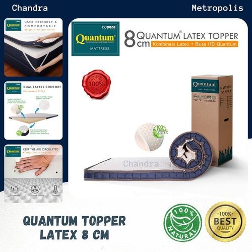 Gambar Quantum Topper Latex 8cm 160x200 / Topper Latex Quantum / Toper Matras dari Chandra Metropolis Furniture Kota Bandung Tokopedia