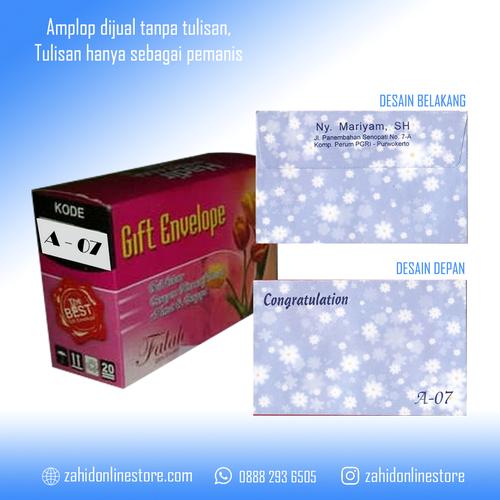 Foto Produk Amplop A-07 dari ZahidOnlineStore