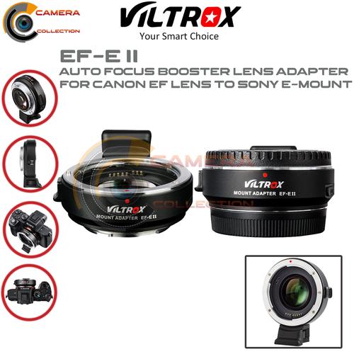Jual VILTROX EF-E II Auto Focus Booster Lens Adapter for Sony E