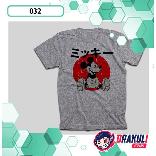 Jual T Shirt 032 - Japanese Mickey 