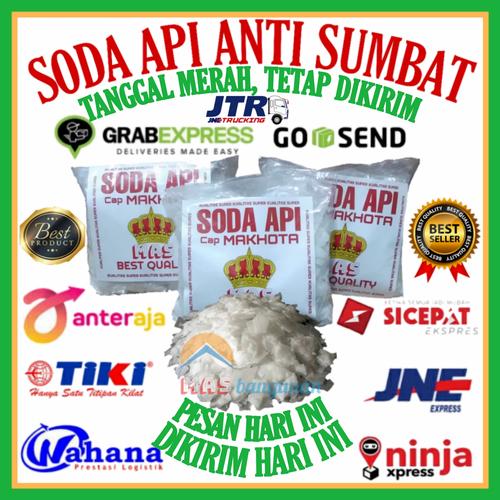 Foto Produk Soda Api Anti Sumbat Mahkota 1/2Kg dan 1 Kg - 1/2Kg(350 Gram) dari MASbangunan