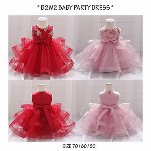 Jual Party Dress Gown Baby Tutu /Dress 