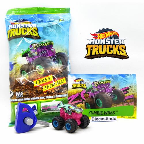 Gambar Hotwheels / Hot Wheels Monster Truck Trucks Mini Blind Bag - 1.Zombie Wrex dari Diecastindo Jakarta Barat Tokopedia