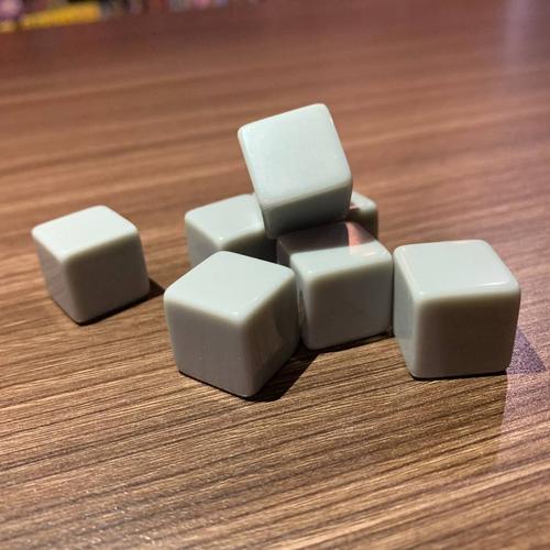 Gambar Blank Dice D6 Multicolor 16mm - Grey dari Tabletoys Kota Surabaya Tokopedia