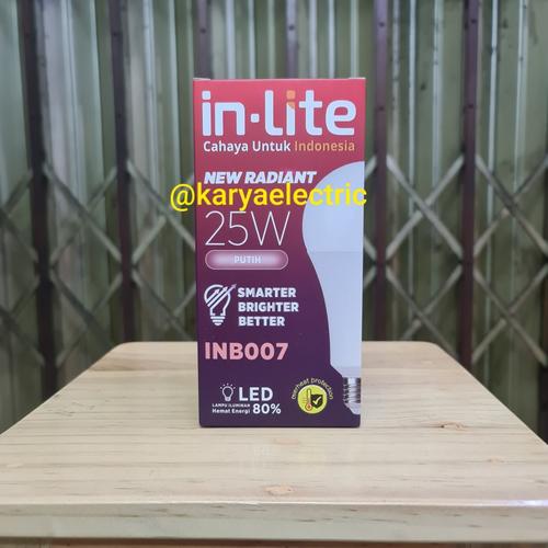 Jual LAMPU LED BULB IN-LITE INLITE IN LITE 25WATT 25W INB007 GARANSI ...