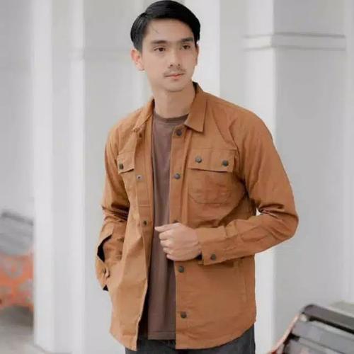 Jual Kemeja Semi Parka Pria - Jaket 