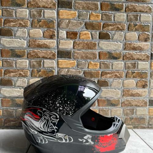 Jual fmvss 218 helm cross - Jakarta 